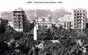 Oran - Place Foch ex-Place d'Armes - 1950